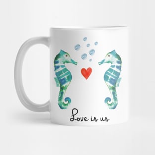 Seahorses love Mug
